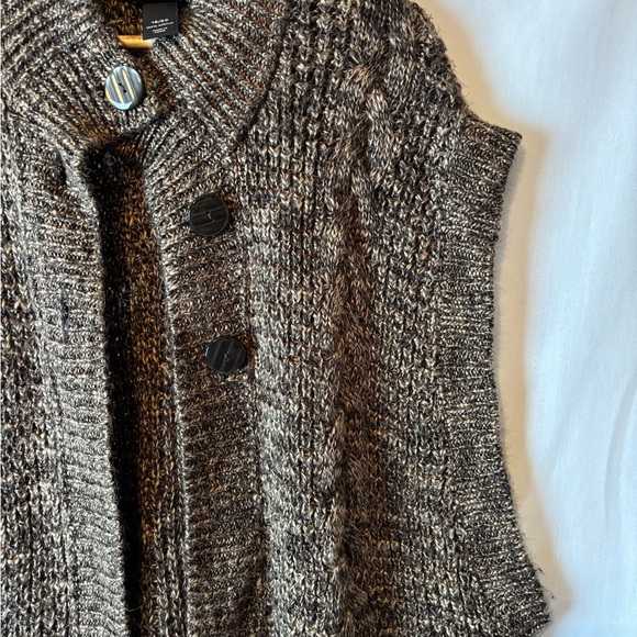 Brown Knit Sweater Vest - Picture 5 of 7